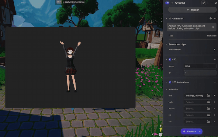 Animate NPC