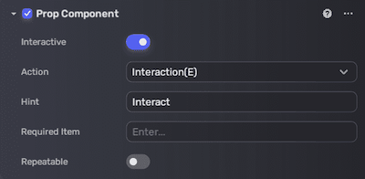 Add prop