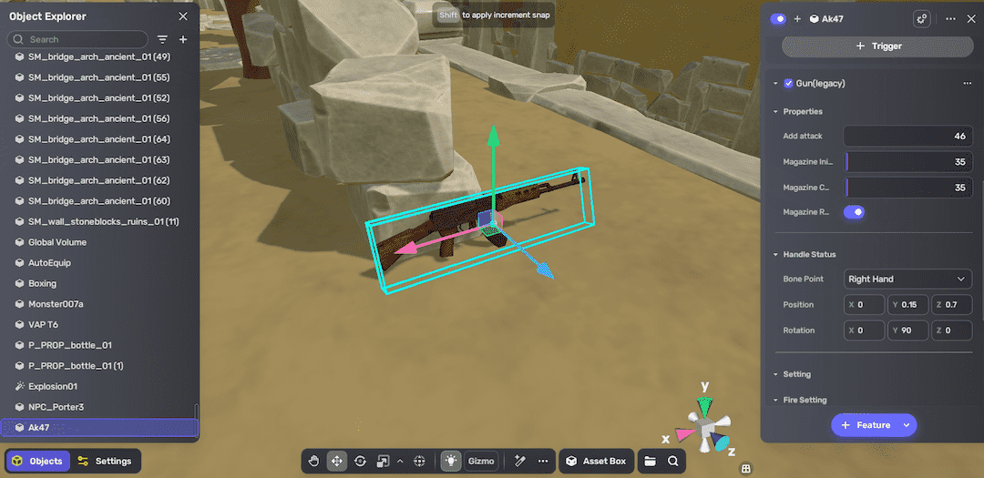 Gun config