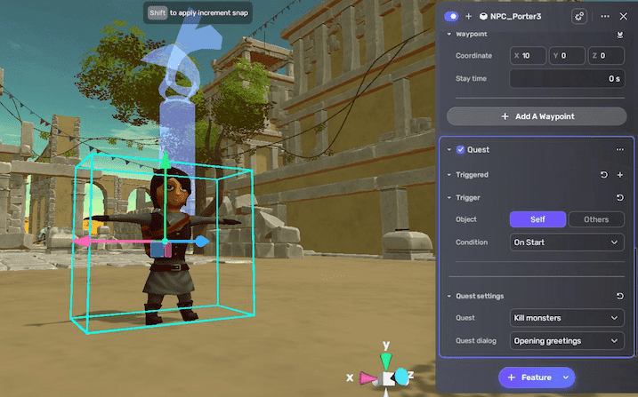 Configure Quest