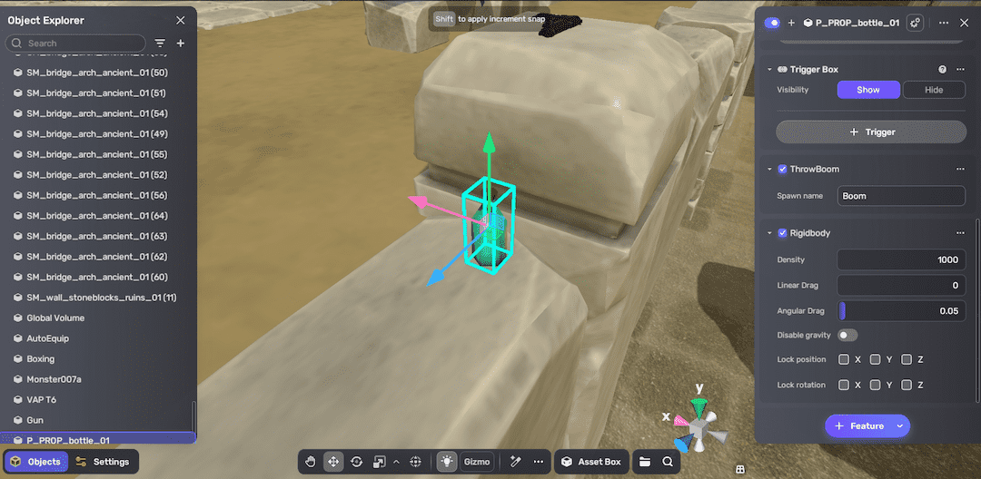 Configure explosive