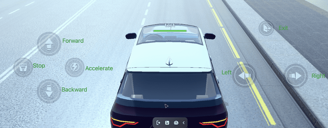 Vehicle UI controls