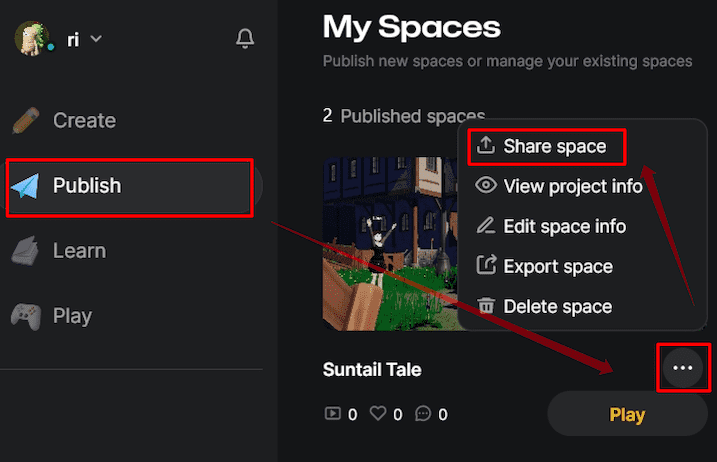 Share space