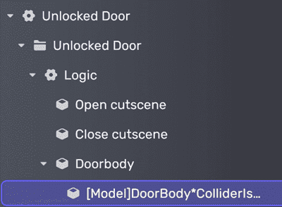 door body transform