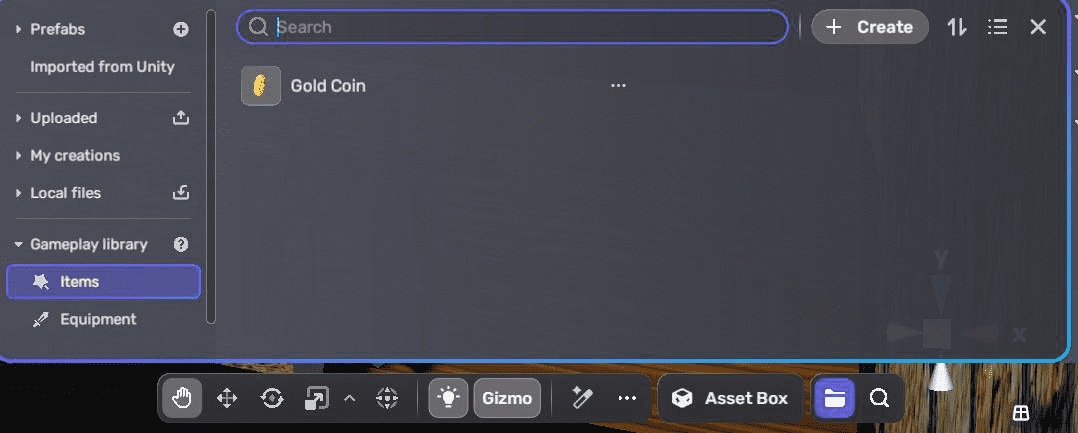 Create coin collectible