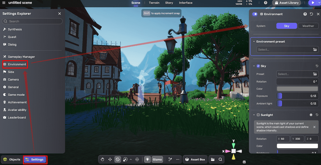 Open Environment system