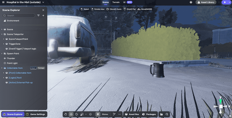 添加可收集物品