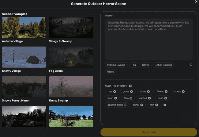 户外场景提示词