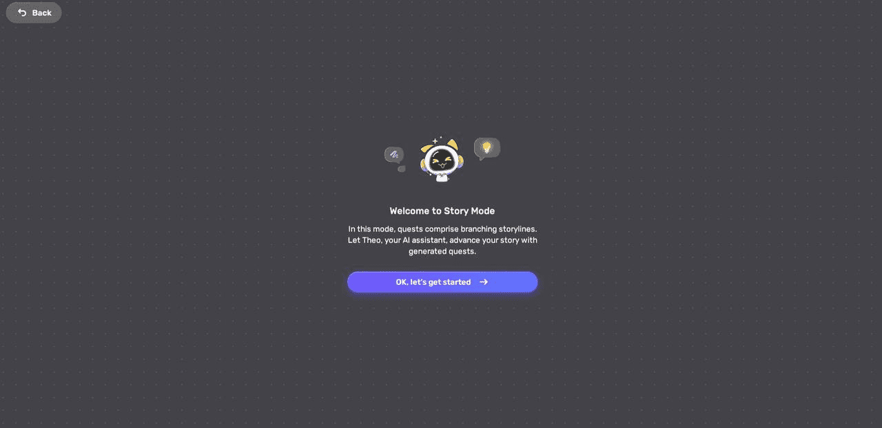 Ready to enter Story Mode