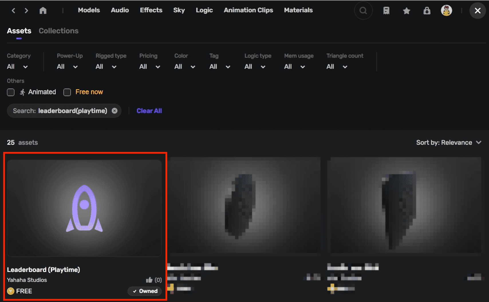 Find leaderboard (playtime)