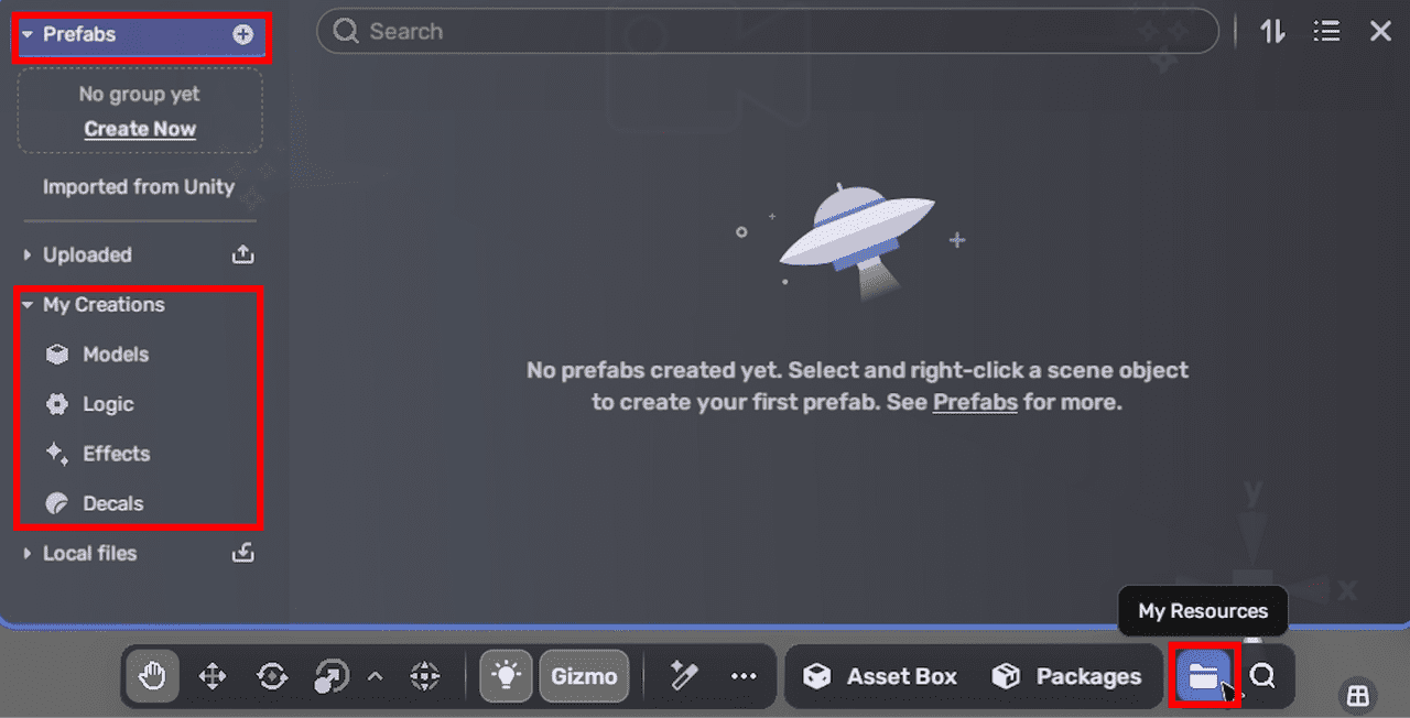 我的资源 已创建资源